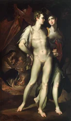 Bacchus og Ceres, av Bartholomaeus Spranger (1546-1611).