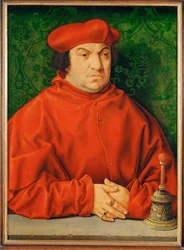 Kardinal Bernhardus Clesius (maleri på eik)