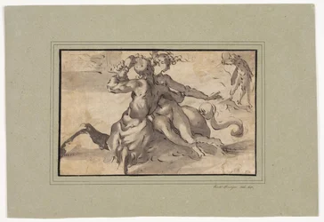 Hercules, Deianira og Kentauren Nessus