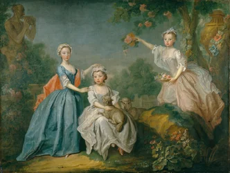 The Ladies Noel, ca. 1740 (olje på lerret)