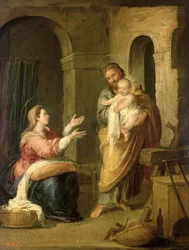 Den hellige familie, ca. 1660-70