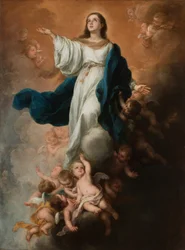 Den ubesmittede unnfangelsen i Walpole, ca. 1680 (olje på lerret)