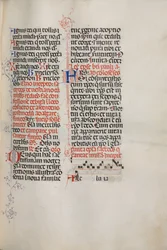 Missale: Fol. 171: Musikk for Alleluia etc. ved begynnelsen av påsken, 1469.