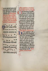 Missale: Fol. 178: Musikk til forskjellige vanlige bønner, 1469.