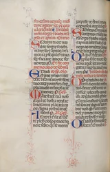 Missale: Fol. 319v: Den hellige Frans og den hellige Frans messe, 1469.