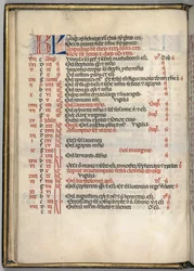 Missale: Høst. :: August kalenderside, ೧೪೬೯.