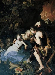 Lot og hans døtre, 1695-1696