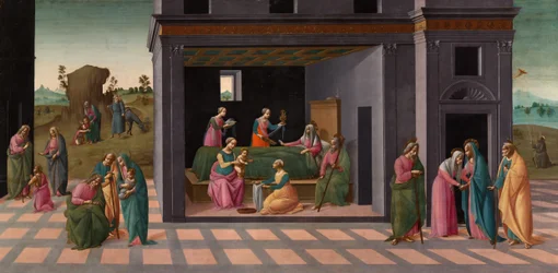 Scener fra livet til døperen Johannes, 149095.