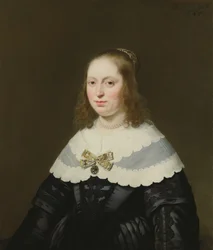 Portrett av Sophia Trip, kone til Balthasar Coymans