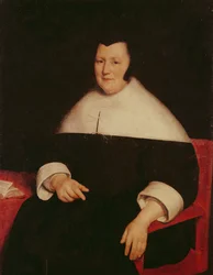 Portrett av en eldre kvinne