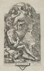 Saint Paul av Theben fristet av en demon, etter Magnasco, ca. 1720-30.