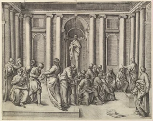 Kristus blant legene, ca. 1540-45.