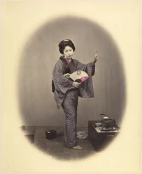 Dansende jente