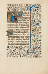 Den hellige Barnabas leser fra en bok