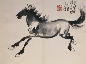 Galopperende hest
