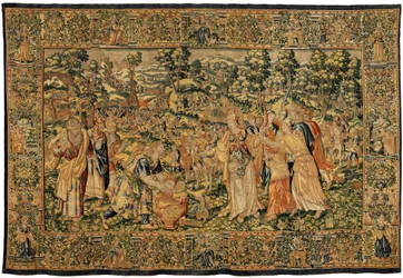 Historien om Kyros II den store, ca. 1590 (teppe)