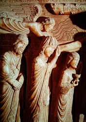 Detalj av jomfruen fra avsetningen