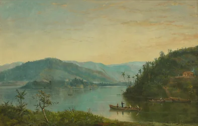 Benedito Calixto - Itanhaem River, SP, 1896