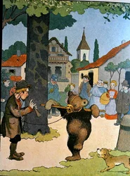 Bjørneføreren, illustrasjon fra 