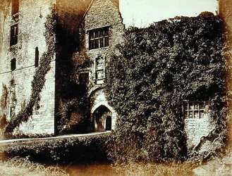 Ludlow Castle (s/hvitt bilde)