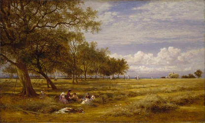 An English Hayfield, 1878