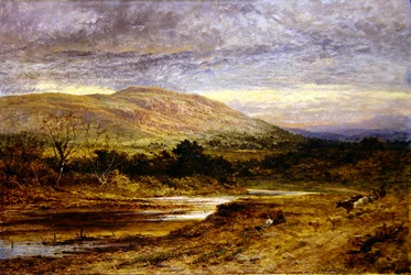 Kveld som Llandulas, Nord-Wales