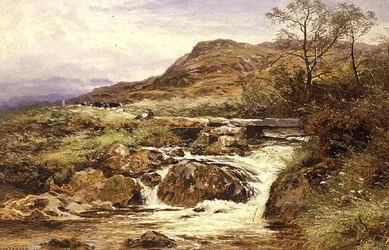 Sommertid nær Dolgelly, Nord-Wales