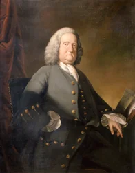 Dr. Richard Russell FRS, ca. 1755 (olje på lerret)