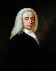 Portrett av dommer Christopher Robinson (olje på lerret)