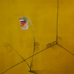 Sinne, panel 2, 2016 (olje og akryl på lerret)