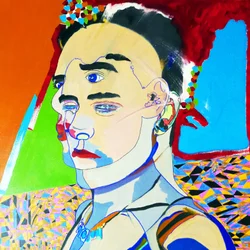 Surportrett: Juan Pablo Salazar perez, 2017 (olje på lerret)