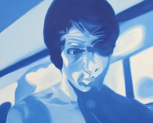 Overportrett: Sébastien, 2005 (olje på lerret)
