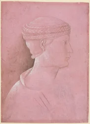 Bust of a Woman recto, ca. 1458.