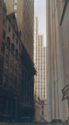 Utsikt over Wall Street