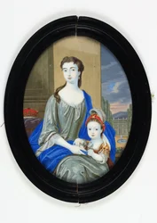 Lady Catherine Darnley, hertuginne av Buckingham (emalje)