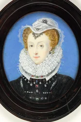 Dronning Elizabeth I (emalje)