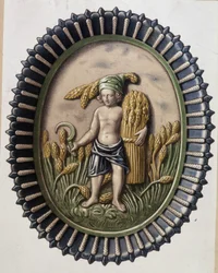 Reapers - Plate av Bernard Palissy