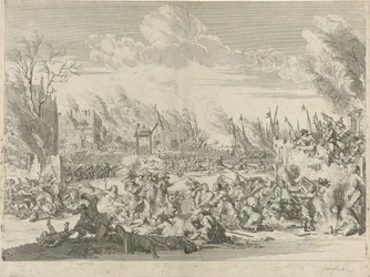 Franske grusomheter i Bodegraven og Zwammerdam, 1672