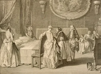 Velsignelse av ekteskapsengen, illustrasjon fra 