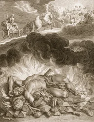 Herkules død, 1731