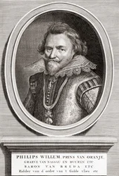 portrett av Philip William, Prince of Orange (1554-1618)
