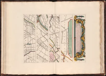 Nytt kart over Lande i Utrecht i henhold til Ordre van d