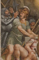 Counterfaccata, Bernardino Gatti, oppstandelse 1529, detalj