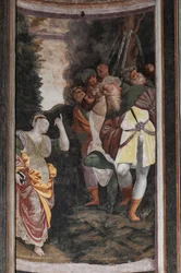 Detalj av The Martyrdom of Saint Catherine (fresco)