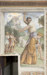 Halshugging av Saint Catherine of Alexandria, Besozzi-kapellet