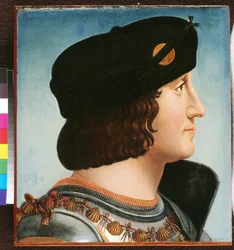 Charles d#39;Amboise, ca. 1505 (Olje på panel)
