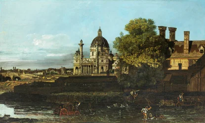 Bernardo Bellotto Karlskirken i Wien