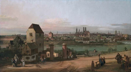 München sett fra Haidhausen