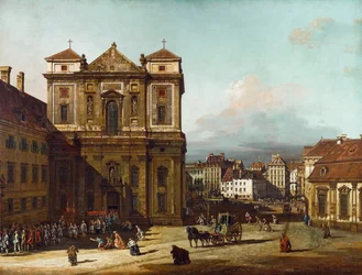 Freyung i Wien, fra nordvest, mellom 1758 og 1761