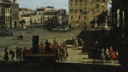 Signoria-plassen i Firenze